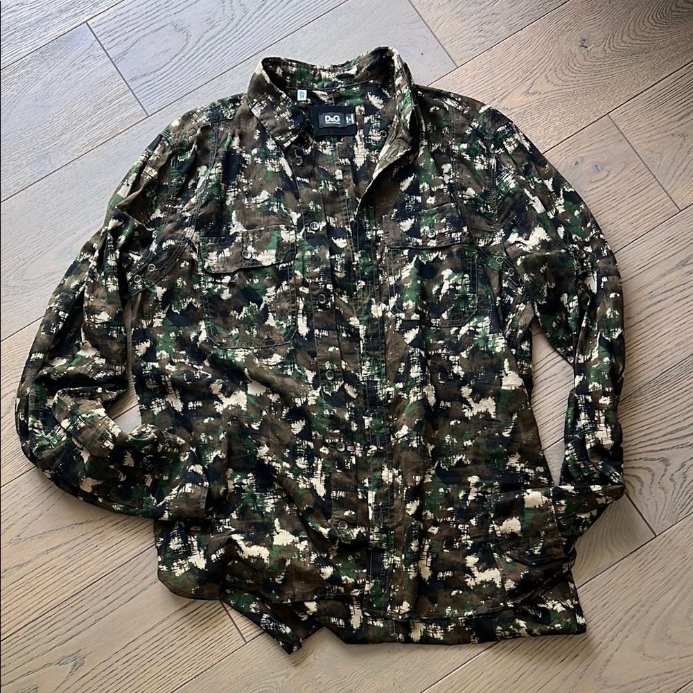 Dolce & Gabbana Men's Camouflage Jacket